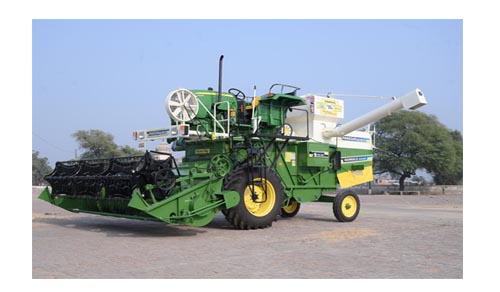 small combine harvester